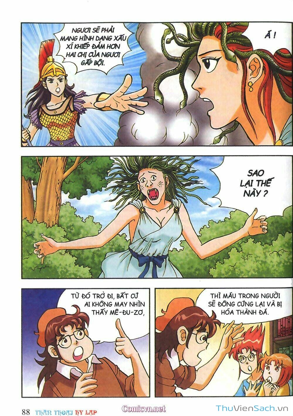 Truyện Tranh Thần Thoại Hy Lạp - Nguồn Gốc Các Vị Thần trang 3