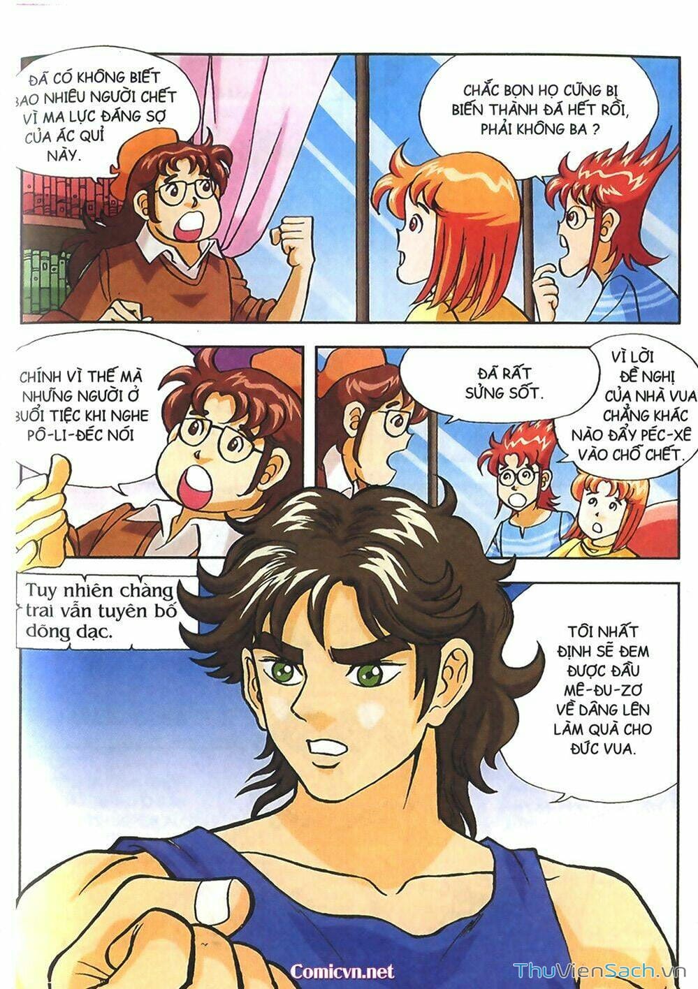 Truyện Tranh Thần Thoại Hy Lạp - Nguồn Gốc Các Vị Thần trang 3