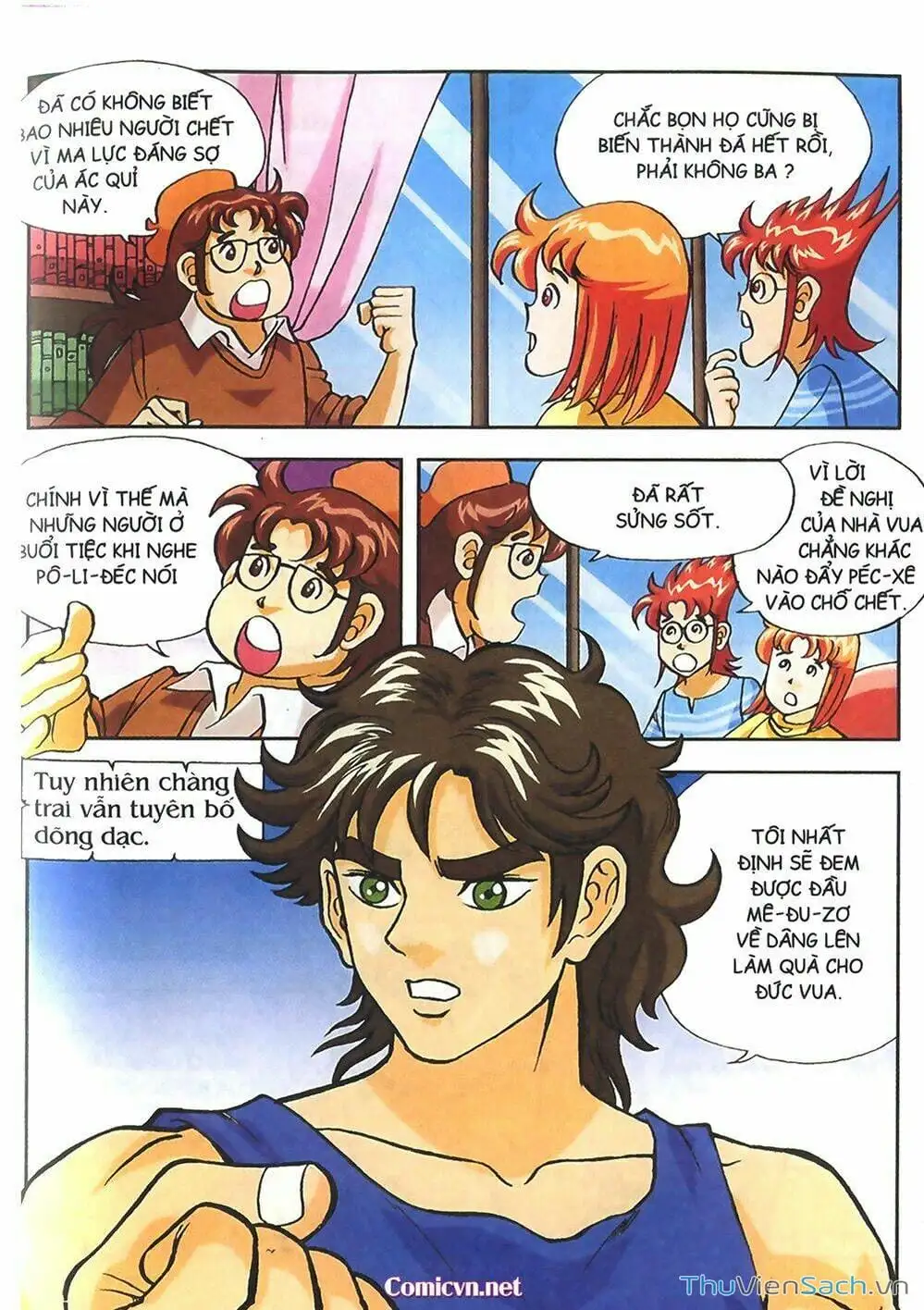 Truyện Tranh Thần Thoại Hy Lạp - Nguồn Gốc Các Vị Thần trang 3