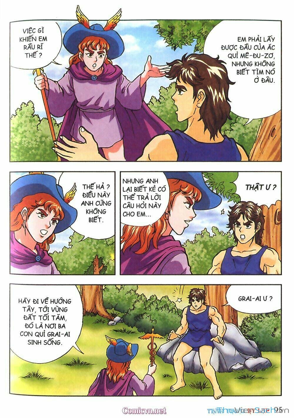 Truyện Tranh Thần Thoại Hy Lạp - Nguồn Gốc Các Vị Thần trang 3