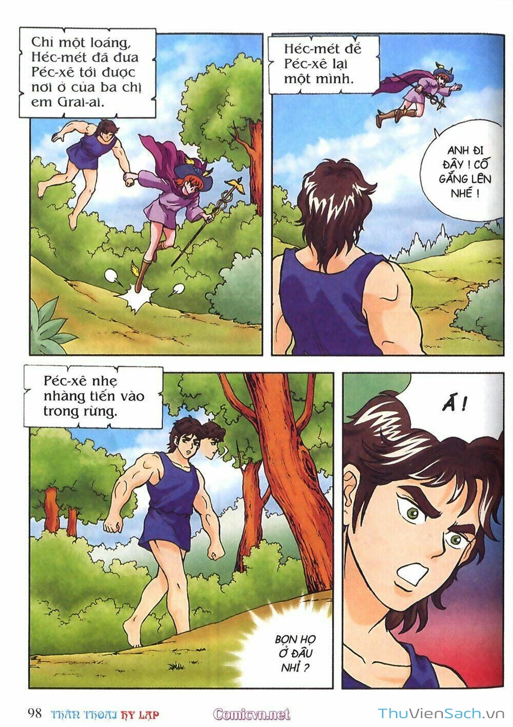 Truyện Tranh Thần Thoại Hy Lạp - Nguồn Gốc Các Vị Thần trang 3