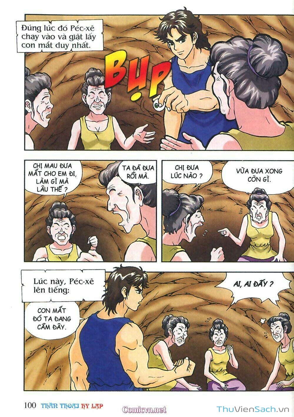 Truyện Tranh Thần Thoại Hy Lạp - Nguồn Gốc Các Vị Thần trang 3