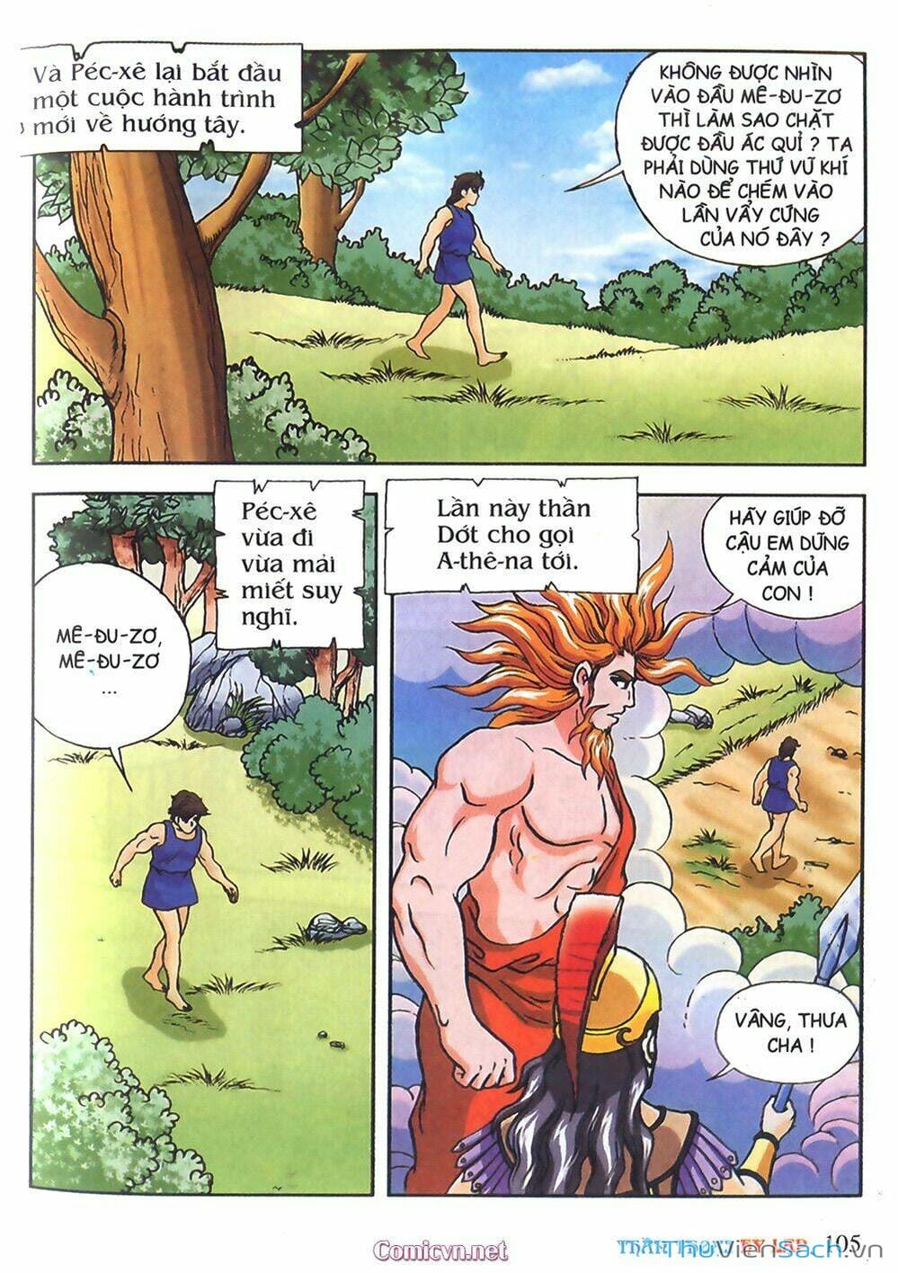 Truyện Tranh Thần Thoại Hy Lạp - Nguồn Gốc Các Vị Thần trang 3