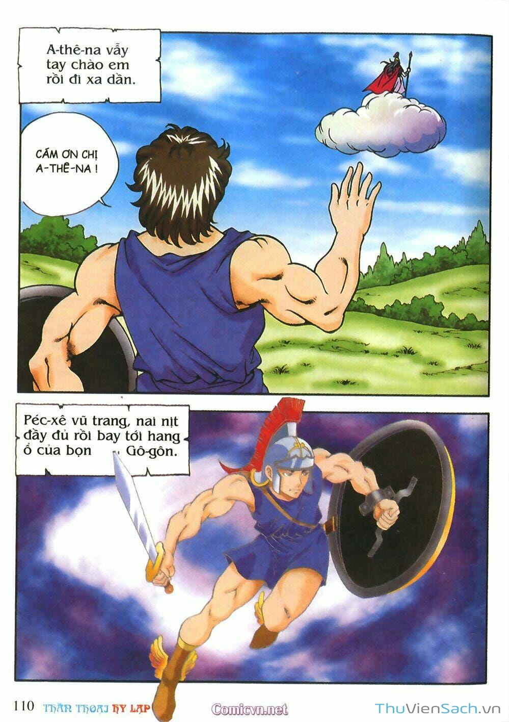 Truyện Tranh Thần Thoại Hy Lạp - Nguồn Gốc Các Vị Thần trang 3