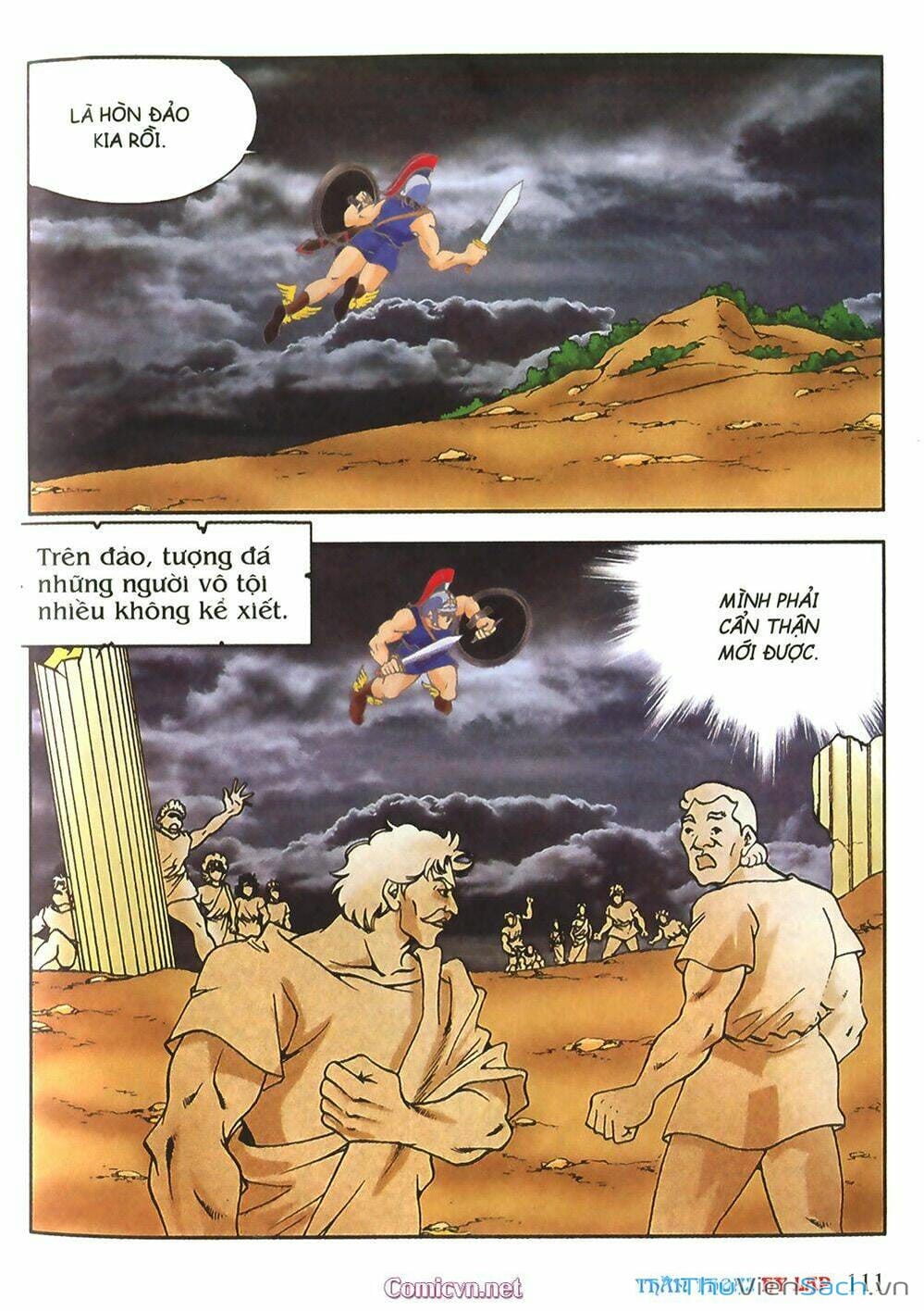 Truyện Tranh Thần Thoại Hy Lạp - Nguồn Gốc Các Vị Thần trang 3