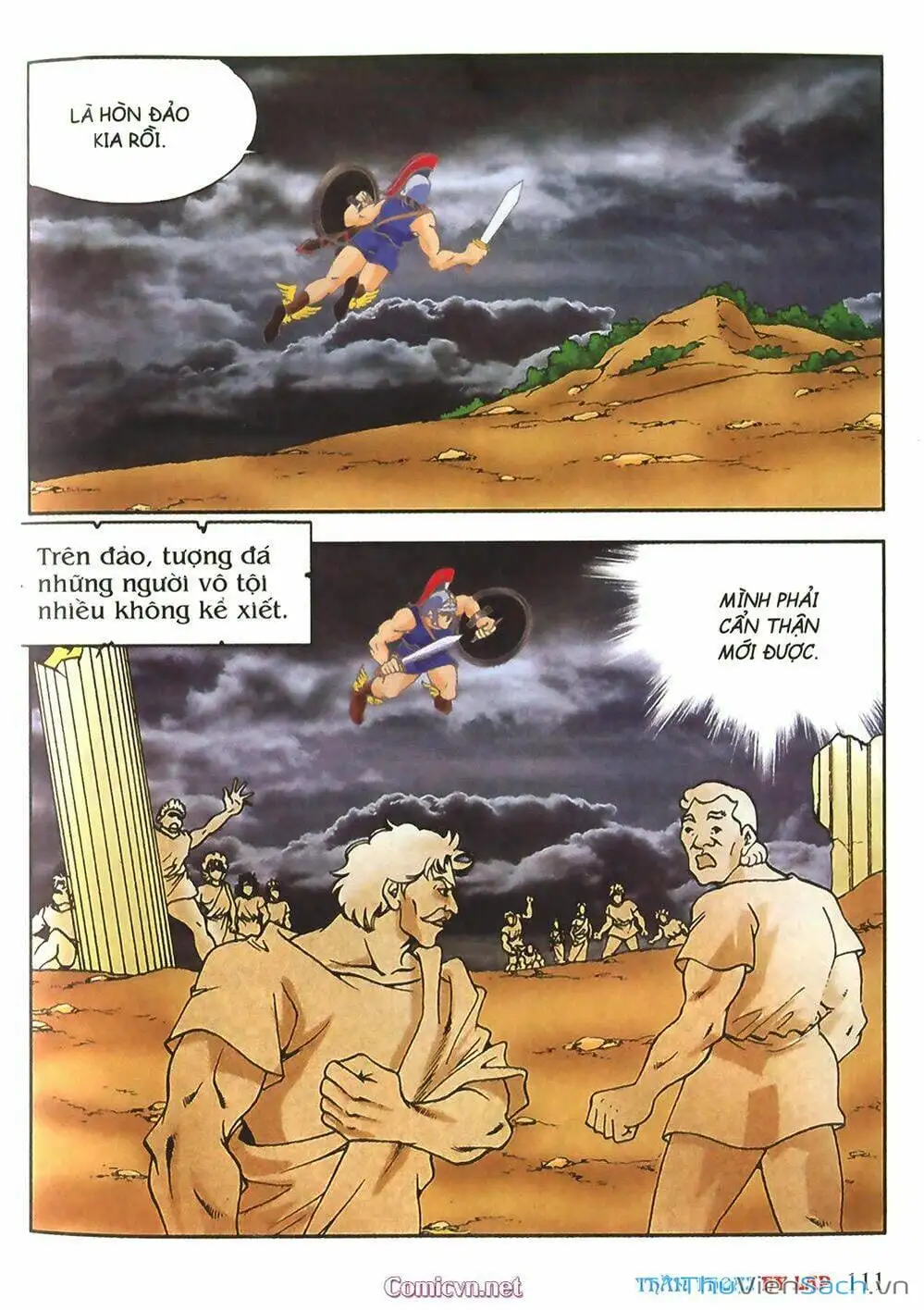 Truyện Tranh Thần Thoại Hy Lạp - Nguồn Gốc Các Vị Thần trang 3