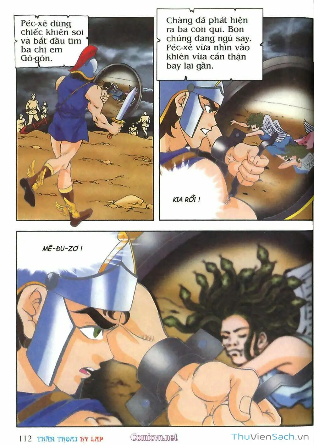 Truyện Tranh Thần Thoại Hy Lạp - Nguồn Gốc Các Vị Thần trang 3