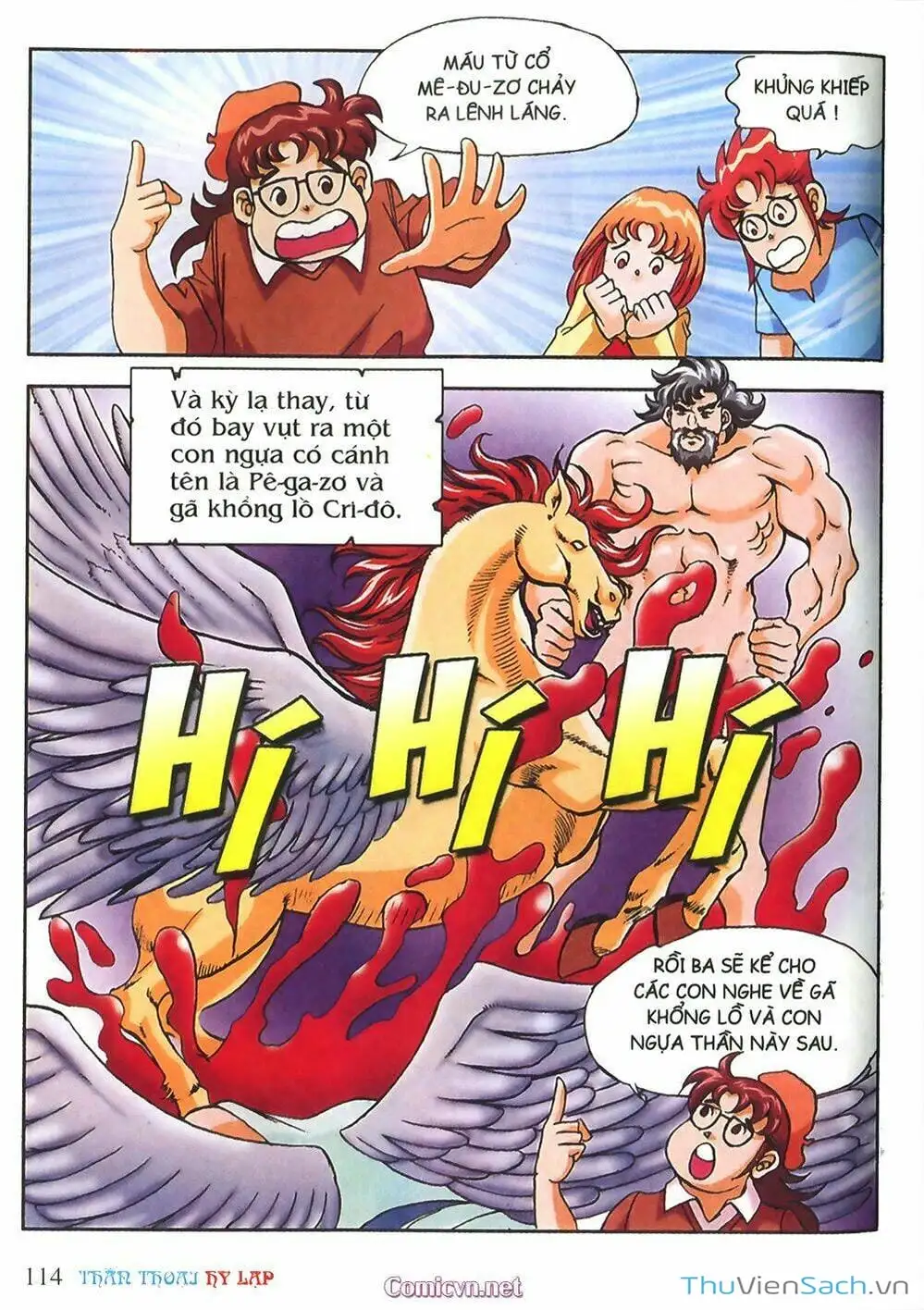 Truyện Tranh Thần Thoại Hy Lạp - Nguồn Gốc Các Vị Thần trang 3