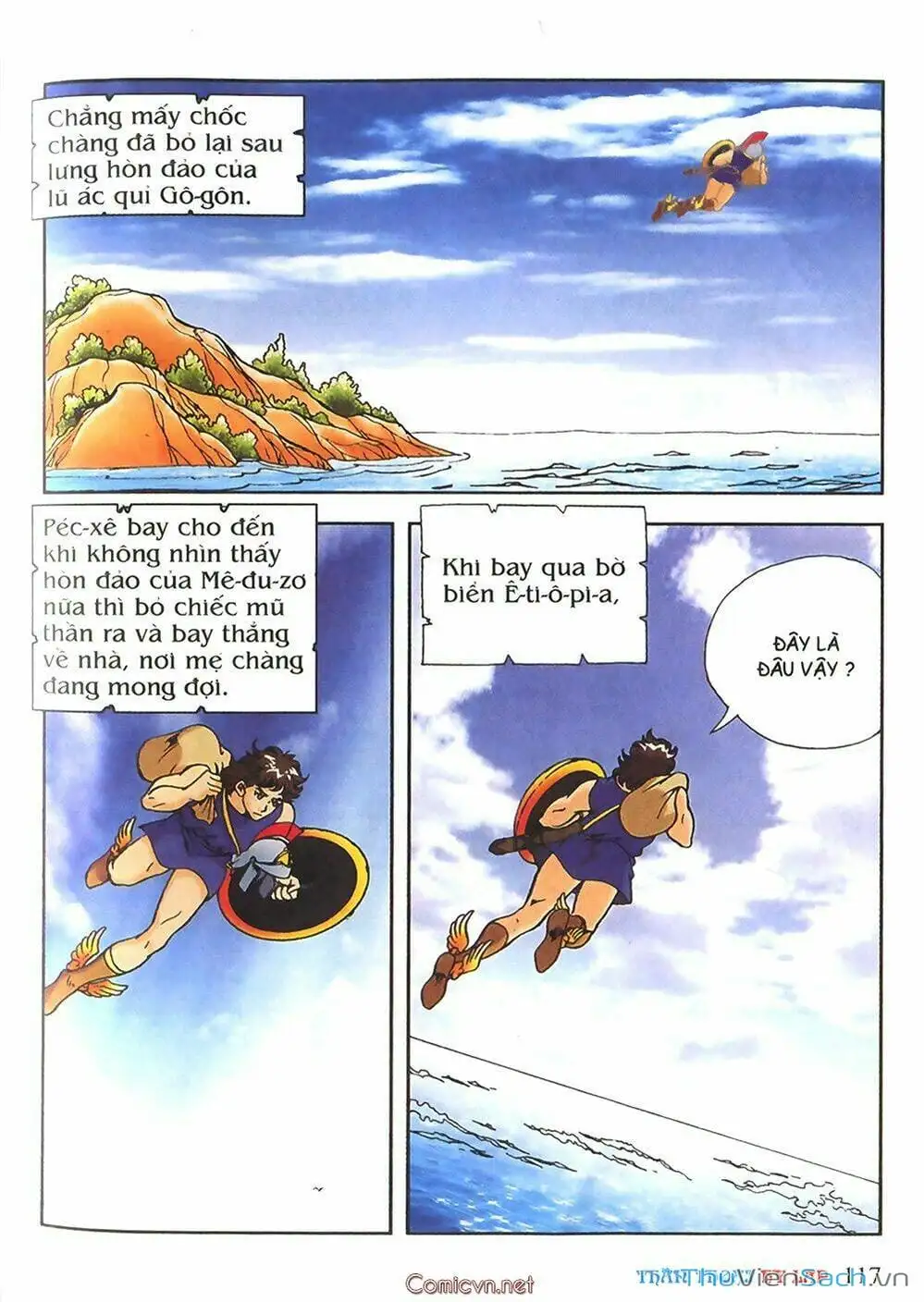 Truyện Tranh Thần Thoại Hy Lạp - Nguồn Gốc Các Vị Thần trang 3