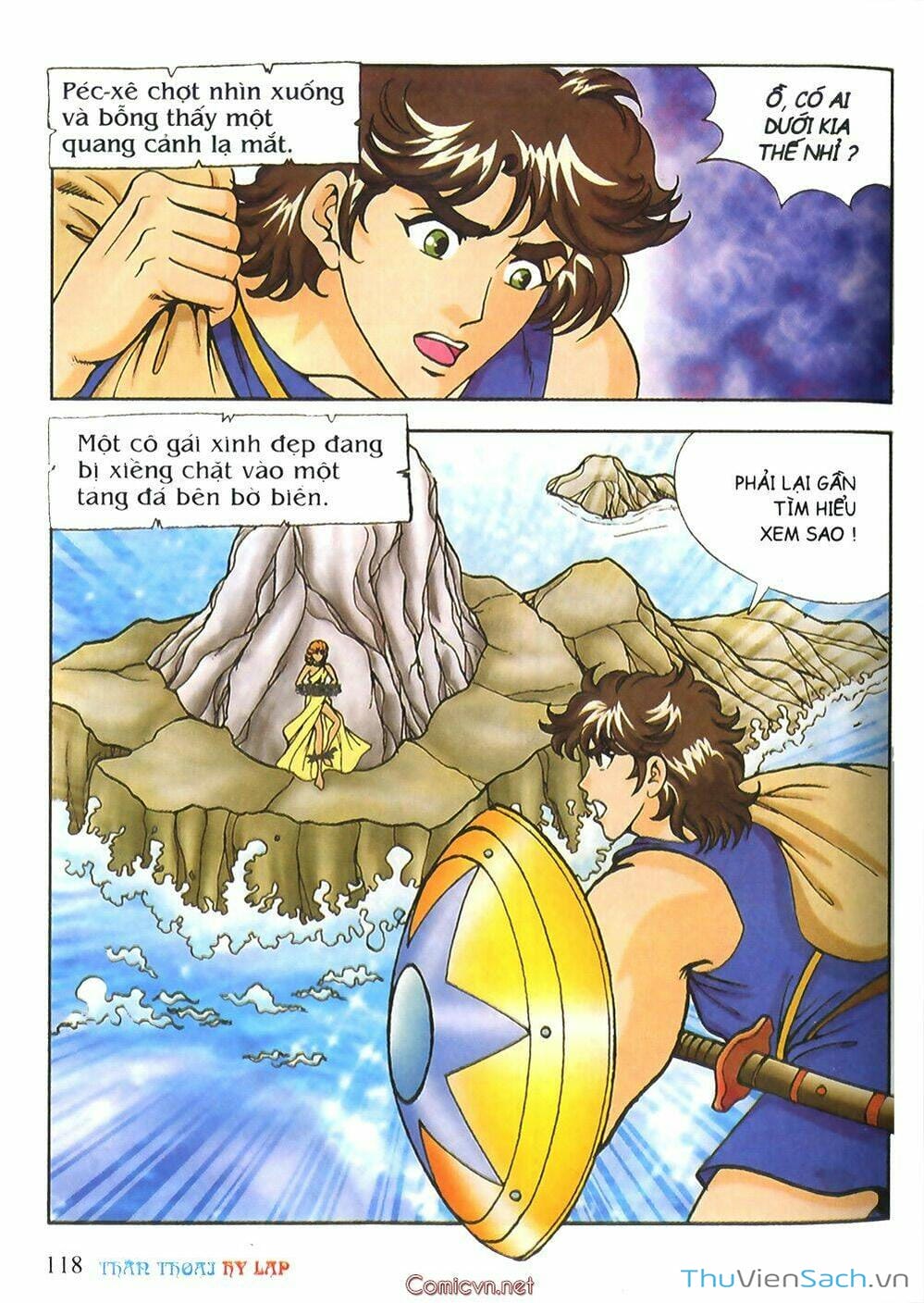 Truyện Tranh Thần Thoại Hy Lạp - Nguồn Gốc Các Vị Thần trang 3