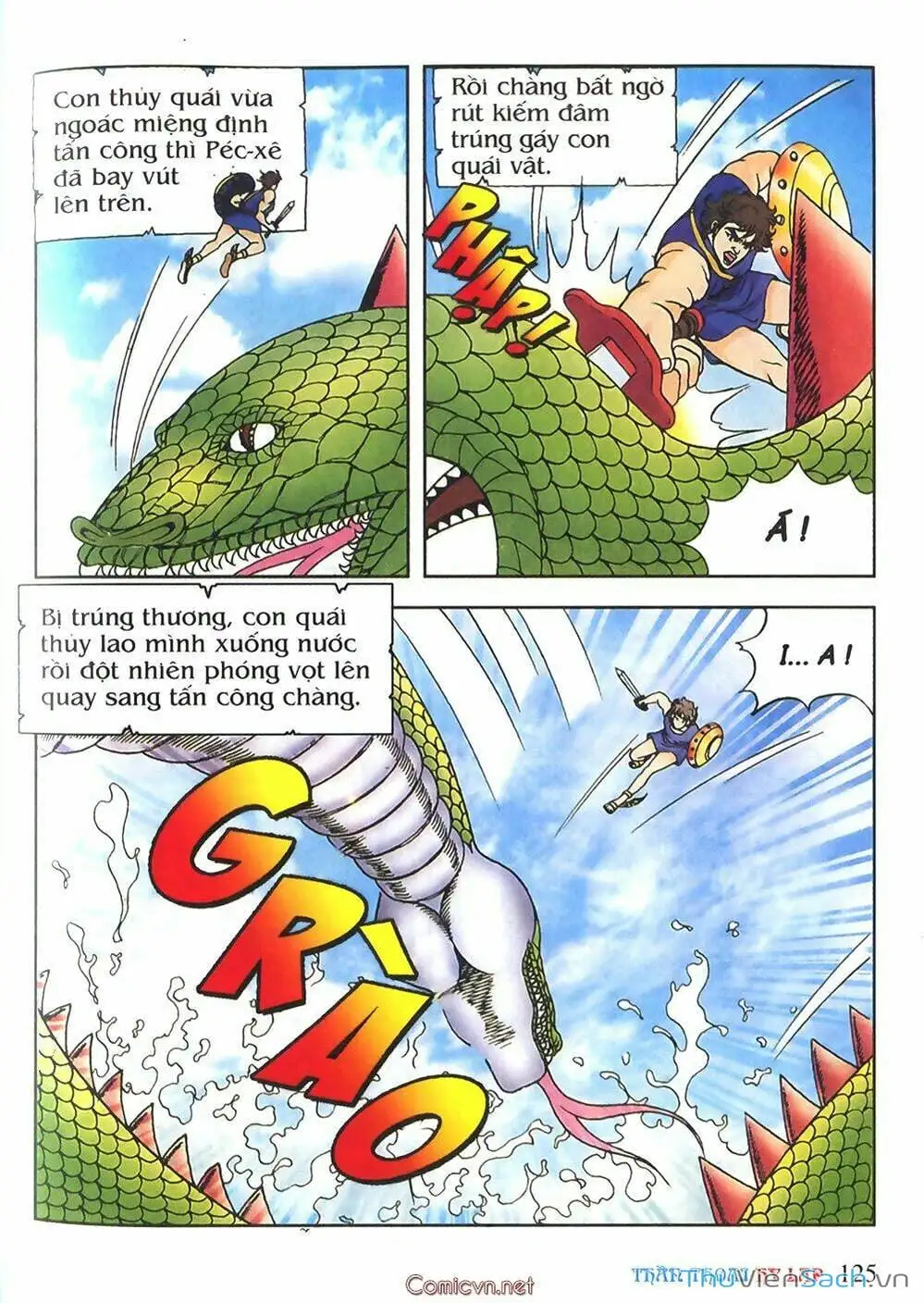 Truyện Tranh Thần Thoại Hy Lạp - Nguồn Gốc Các Vị Thần trang 3