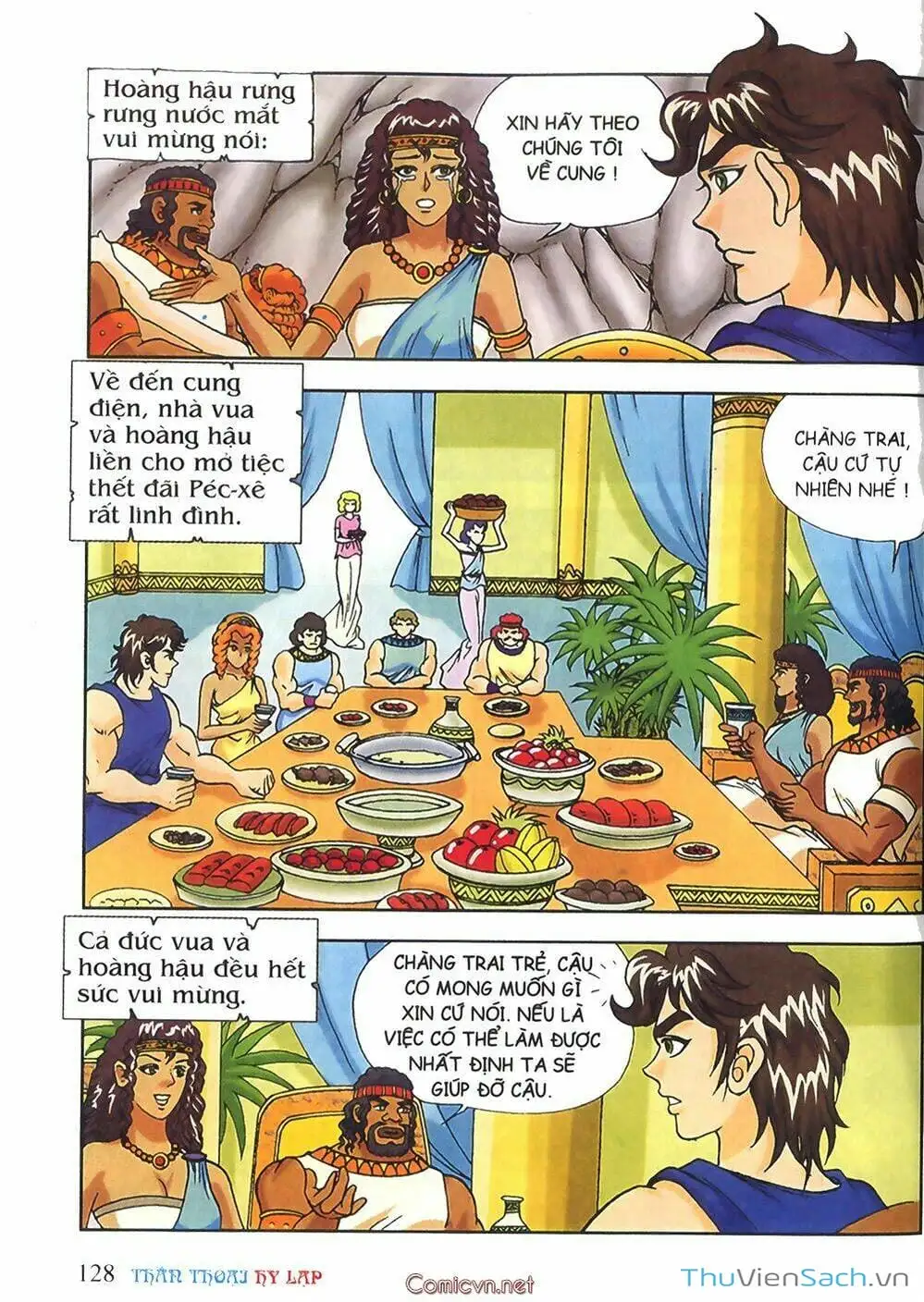 Truyện Tranh Thần Thoại Hy Lạp - Nguồn Gốc Các Vị Thần trang 3