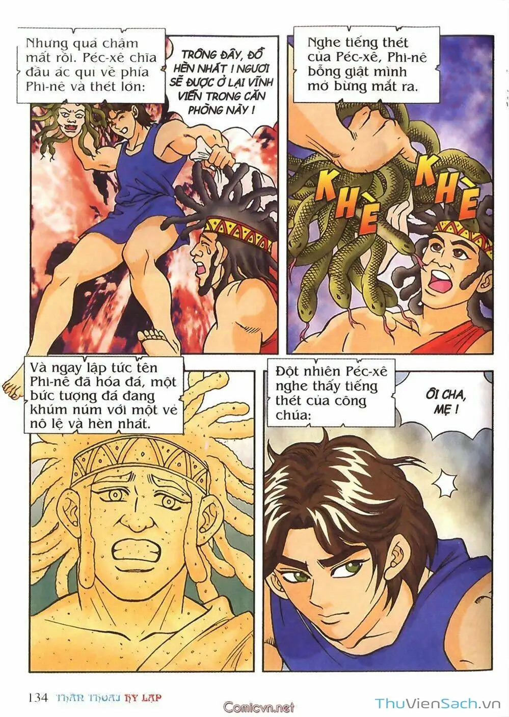 Truyện Tranh Thần Thoại Hy Lạp - Nguồn Gốc Các Vị Thần trang 3