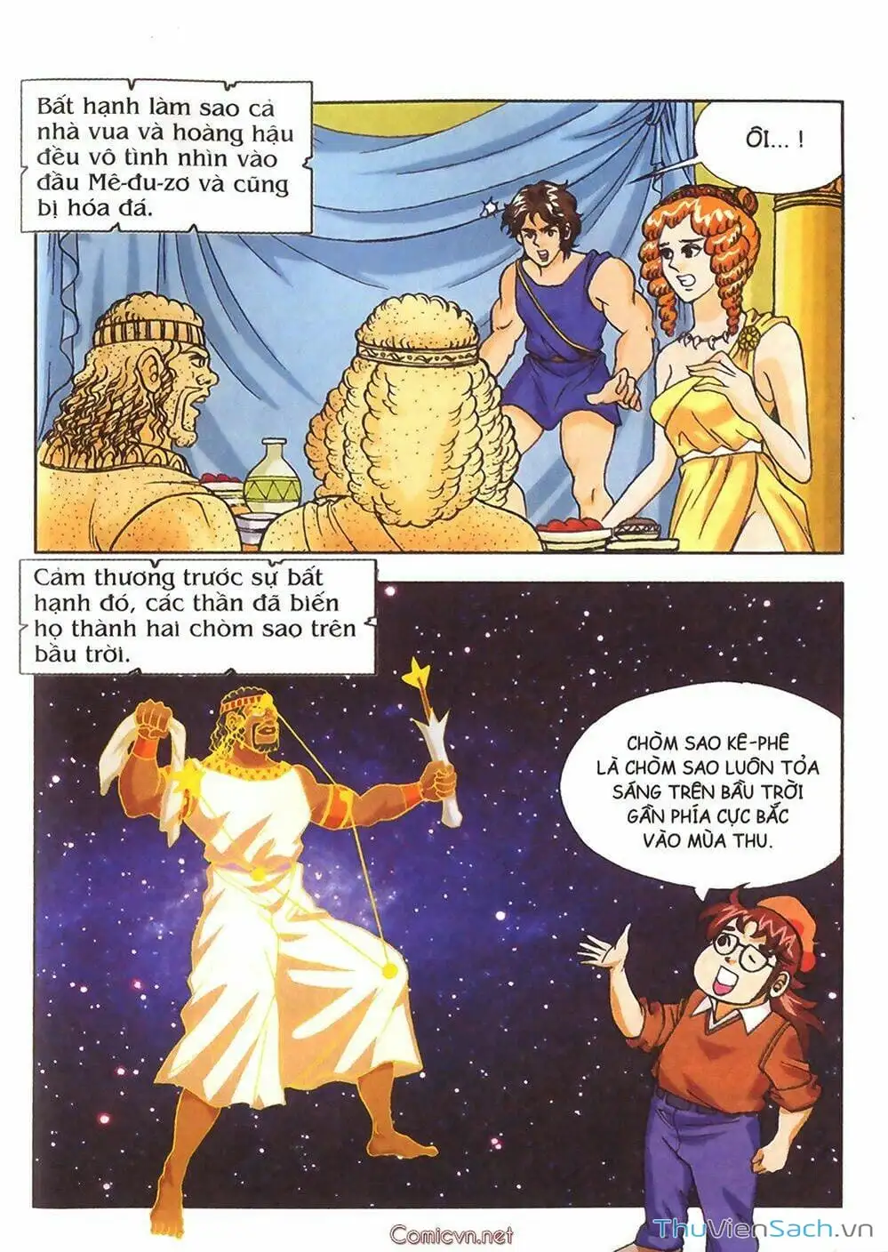 Truyện Tranh Thần Thoại Hy Lạp - Nguồn Gốc Các Vị Thần trang 3