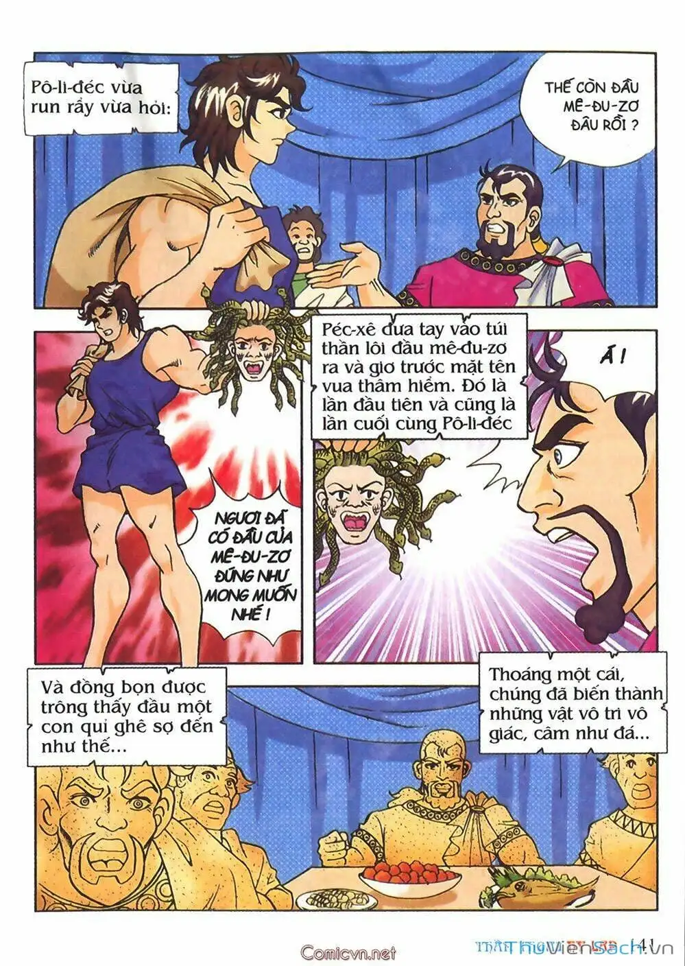 Truyện Tranh Thần Thoại Hy Lạp - Nguồn Gốc Các Vị Thần trang 3