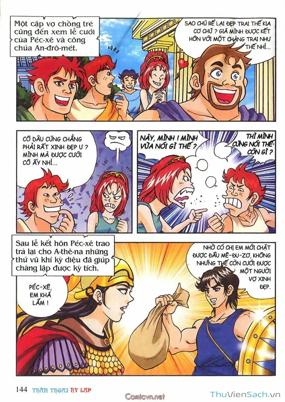 Truyện Tranh Thần Thoại Hy Lạp - Nguồn Gốc Các Vị Thần trang 3