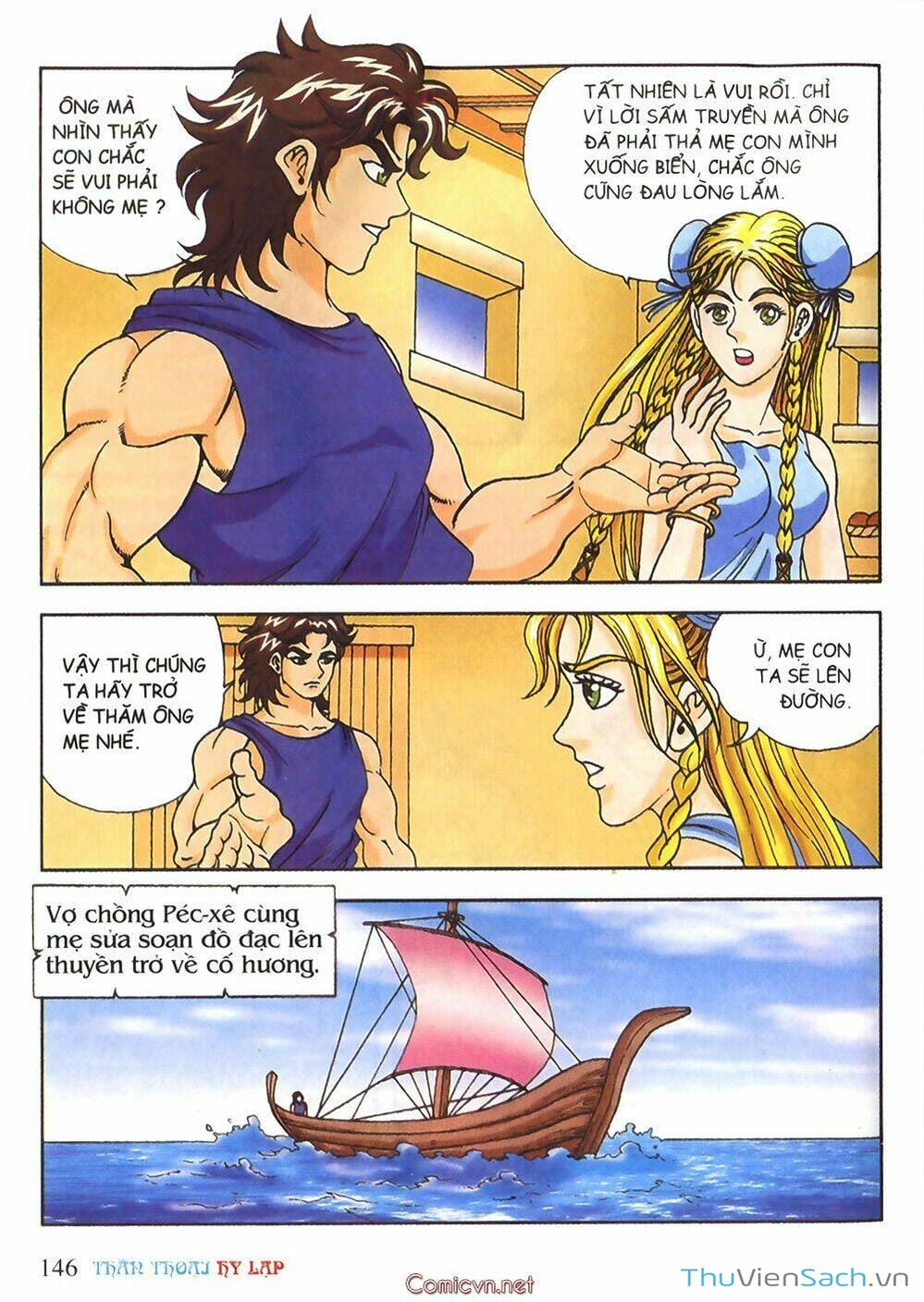 Truyện Tranh Thần Thoại Hy Lạp - Nguồn Gốc Các Vị Thần trang 3