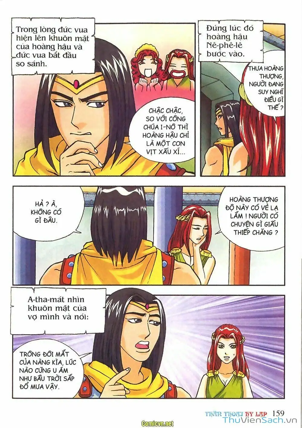 Truyện Tranh Thần Thoại Hy Lạp - Nguồn Gốc Các Vị Thần trang 3