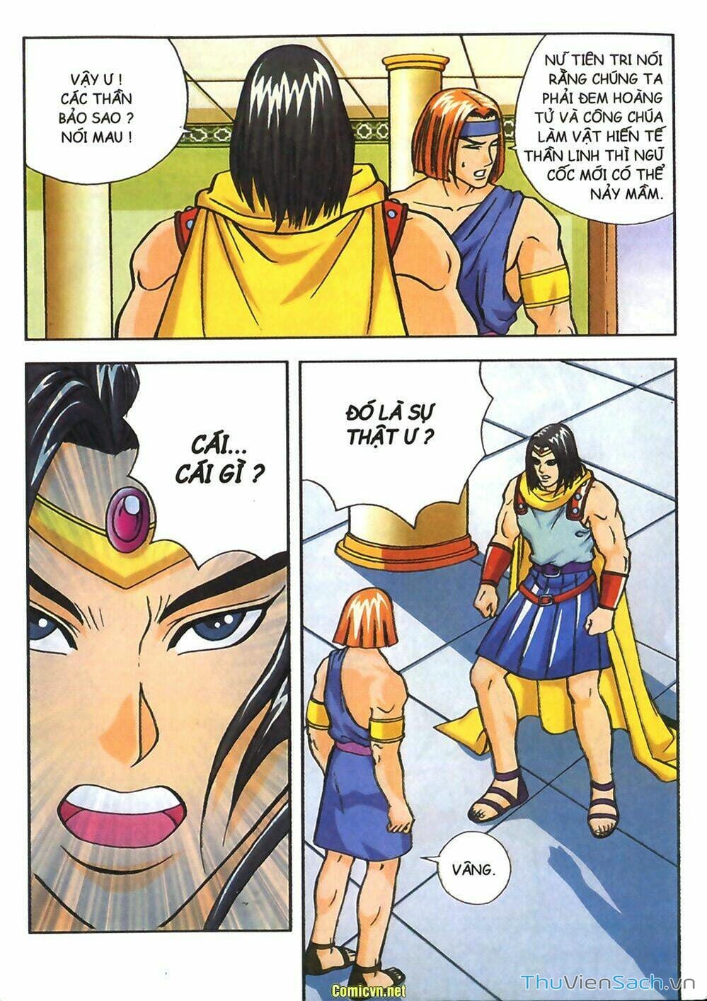 Truyện Tranh Thần Thoại Hy Lạp - Nguồn Gốc Các Vị Thần trang 3