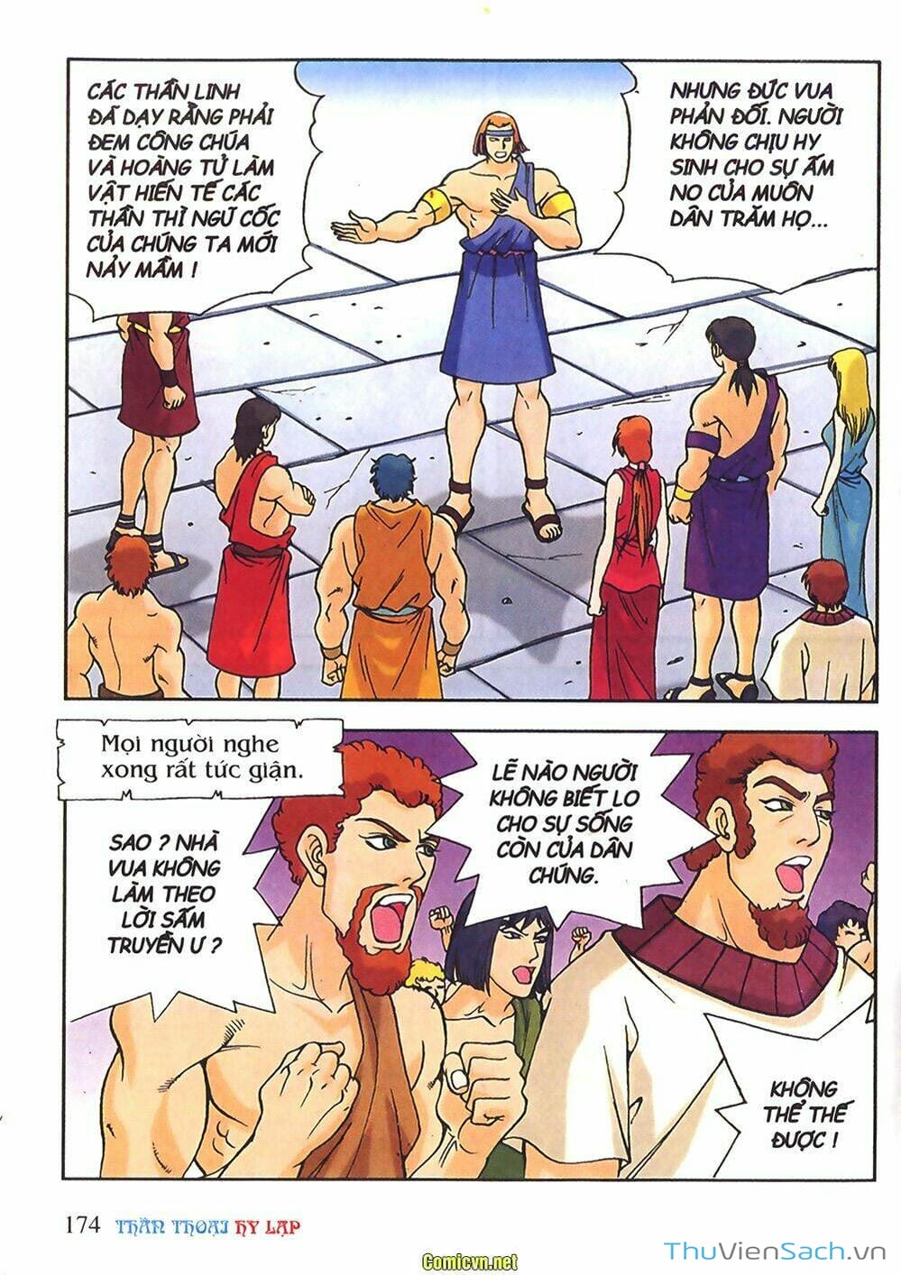 Truyện Tranh Thần Thoại Hy Lạp - Nguồn Gốc Các Vị Thần trang 3