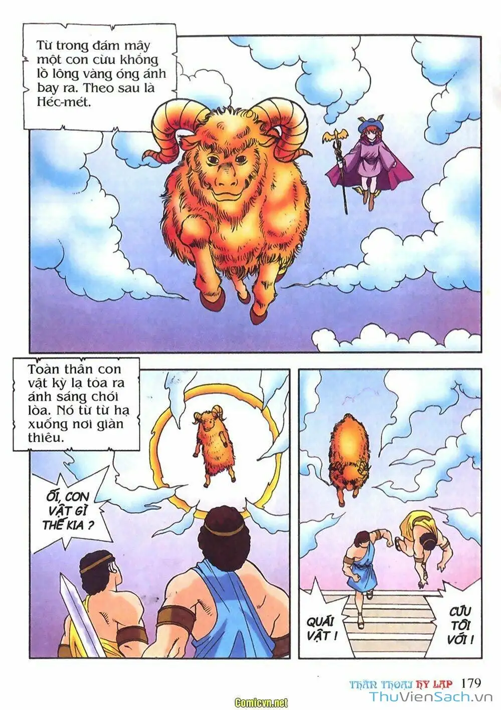 Truyện Tranh Thần Thoại Hy Lạp - Nguồn Gốc Các Vị Thần trang 3