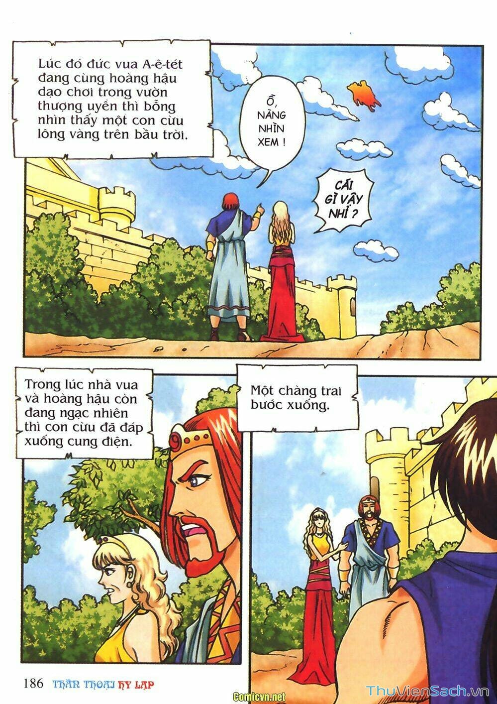 Truyện Tranh Thần Thoại Hy Lạp - Nguồn Gốc Các Vị Thần trang 3