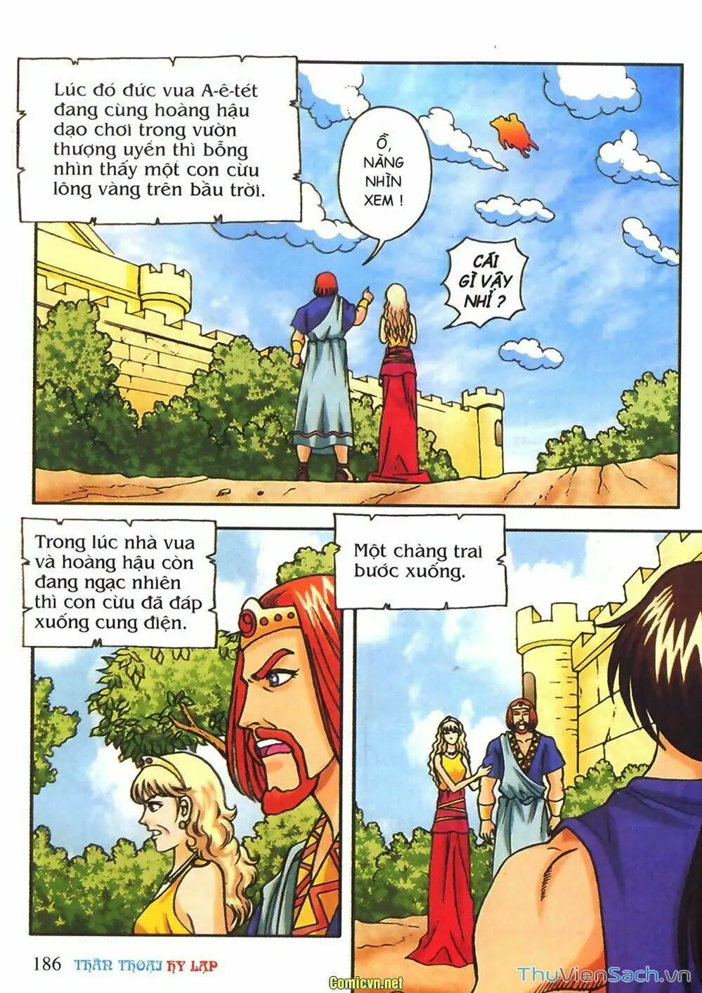 Truyện Tranh Thần Thoại Hy Lạp - Nguồn Gốc Các Vị Thần trang 3