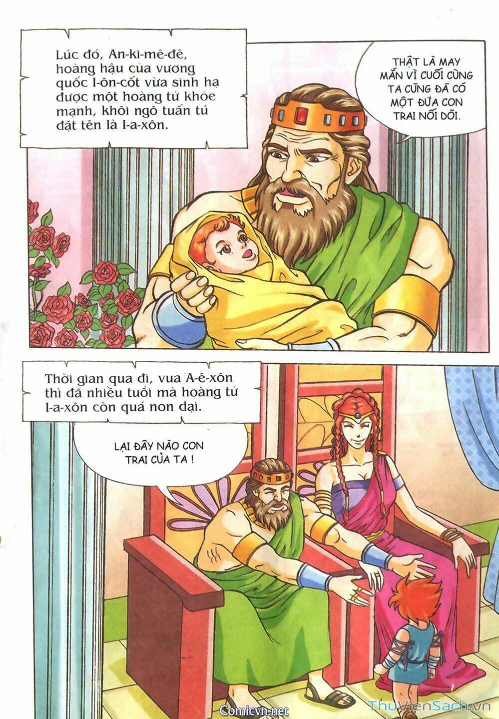 Truyện Tranh Thần Thoại Hy Lạp - Nguồn Gốc Các Vị Thần trang 3