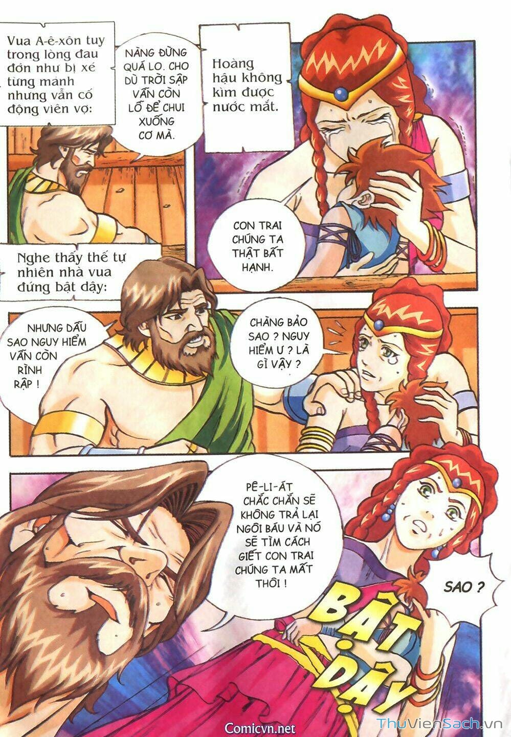 Truyện Tranh Thần Thoại Hy Lạp - Nguồn Gốc Các Vị Thần trang 3