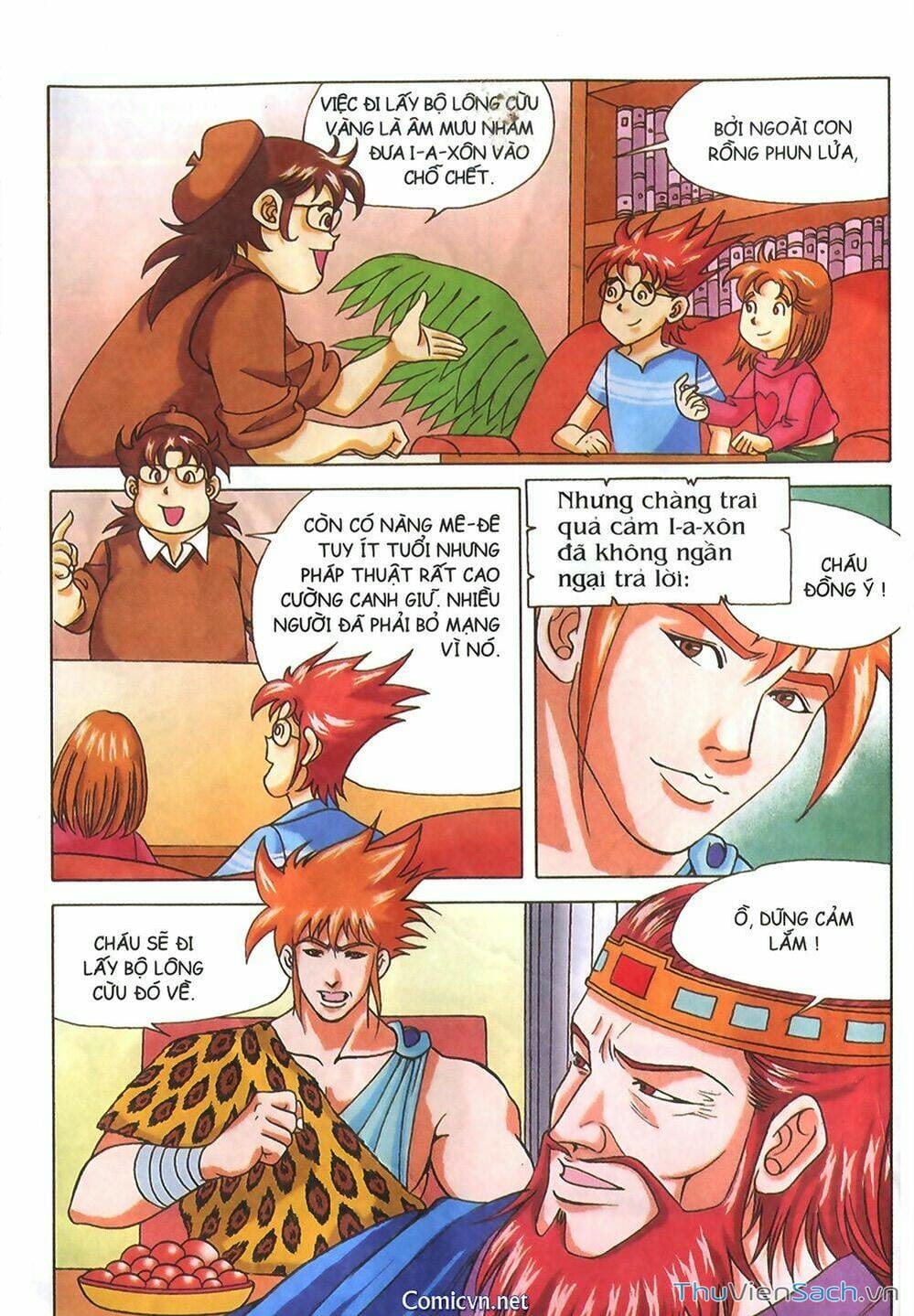 Truyện Tranh Thần Thoại Hy Lạp - Nguồn Gốc Các Vị Thần trang 3