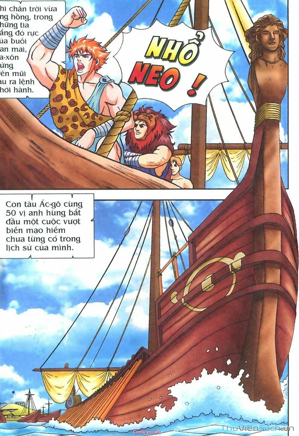 Truyện Tranh Thần Thoại Hy Lạp - Nguồn Gốc Các Vị Thần trang 3