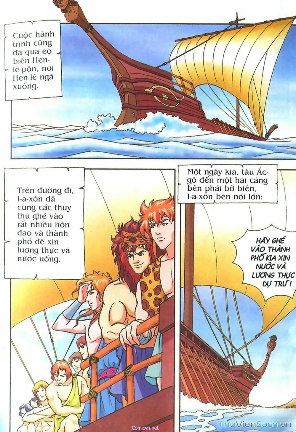 Truyện Tranh Thần Thoại Hy Lạp - Nguồn Gốc Các Vị Thần trang 3