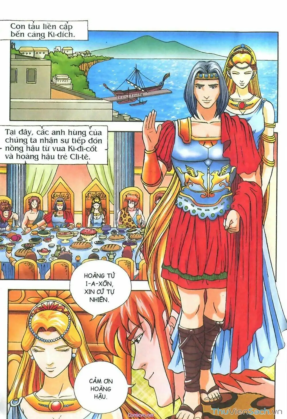 Truyện Tranh Thần Thoại Hy Lạp - Nguồn Gốc Các Vị Thần trang 3