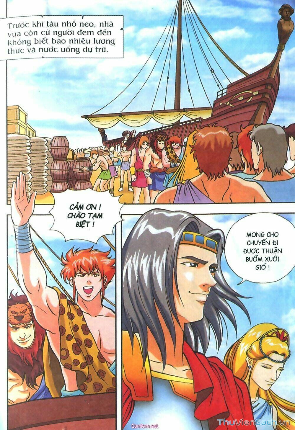 Truyện Tranh Thần Thoại Hy Lạp - Nguồn Gốc Các Vị Thần trang 3