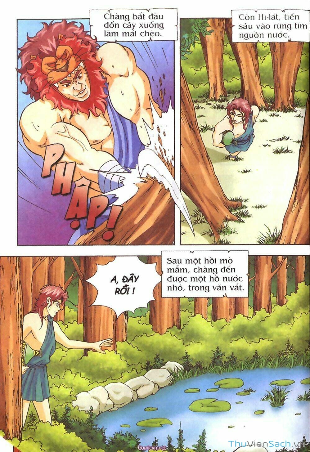 Truyện Tranh Thần Thoại Hy Lạp - Nguồn Gốc Các Vị Thần trang 3