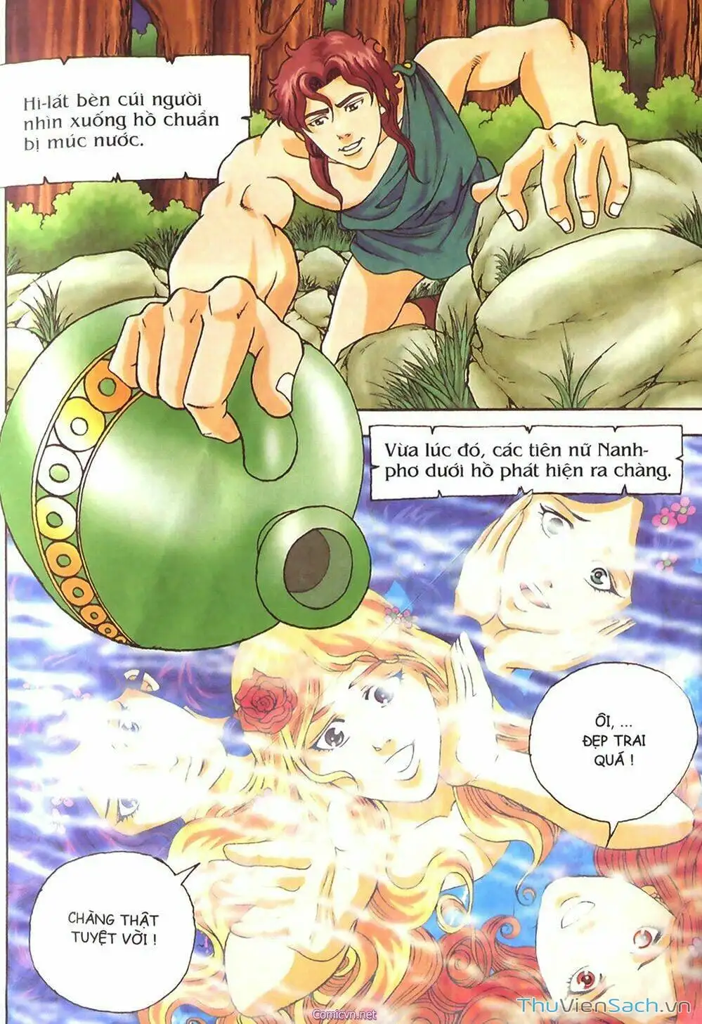 Truyện Tranh Thần Thoại Hy Lạp - Nguồn Gốc Các Vị Thần trang 3