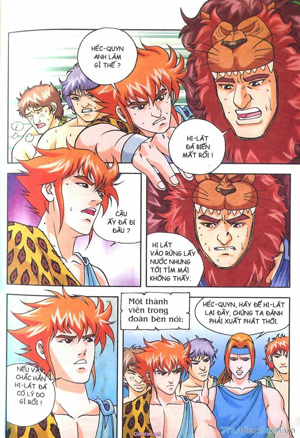 Truyện Tranh Thần Thoại Hy Lạp - Nguồn Gốc Các Vị Thần trang 3