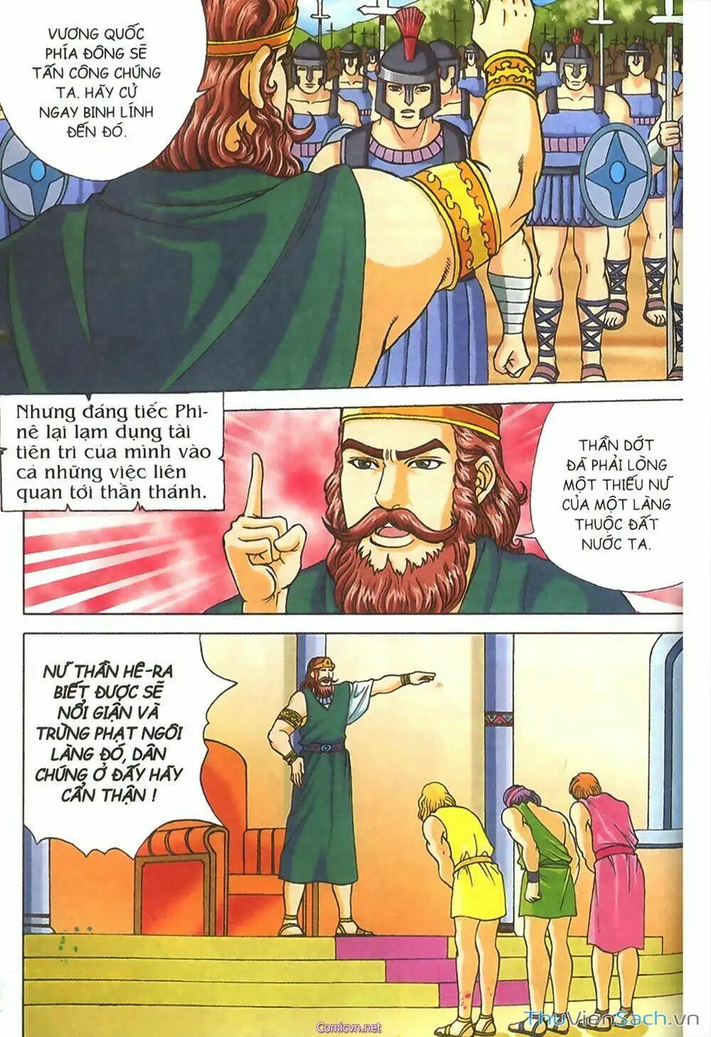 Truyện Tranh Thần Thoại Hy Lạp - Nguồn Gốc Các Vị Thần trang 3