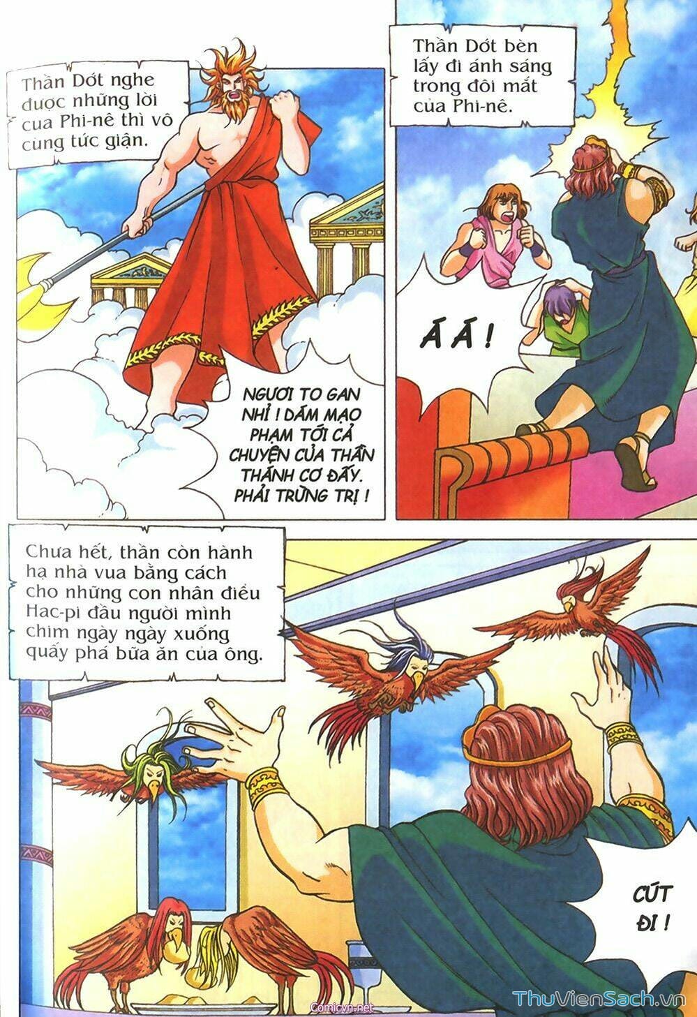 Truyện Tranh Thần Thoại Hy Lạp - Nguồn Gốc Các Vị Thần trang 3