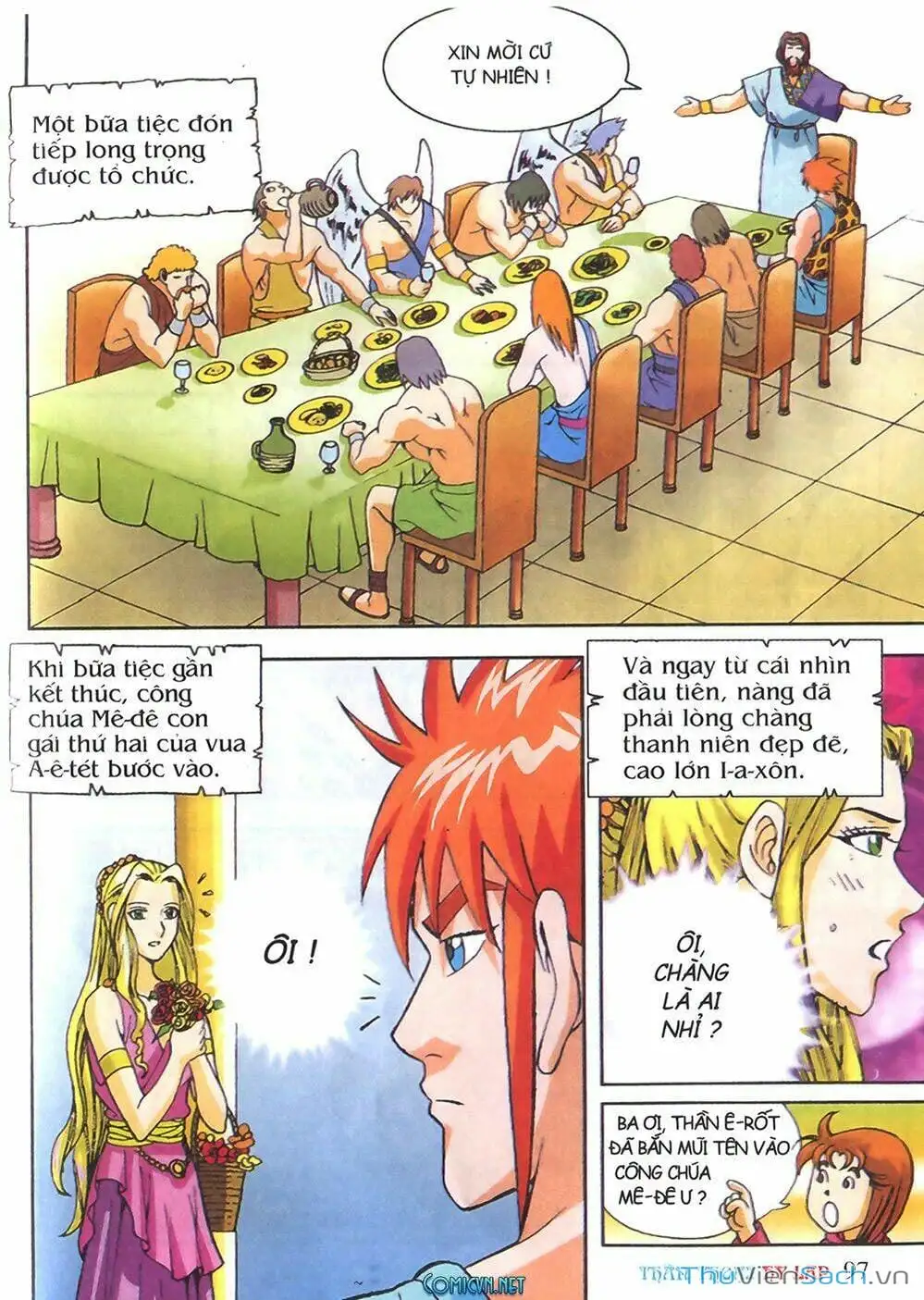 Truyện Tranh Thần Thoại Hy Lạp - Nguồn Gốc Các Vị Thần trang 3