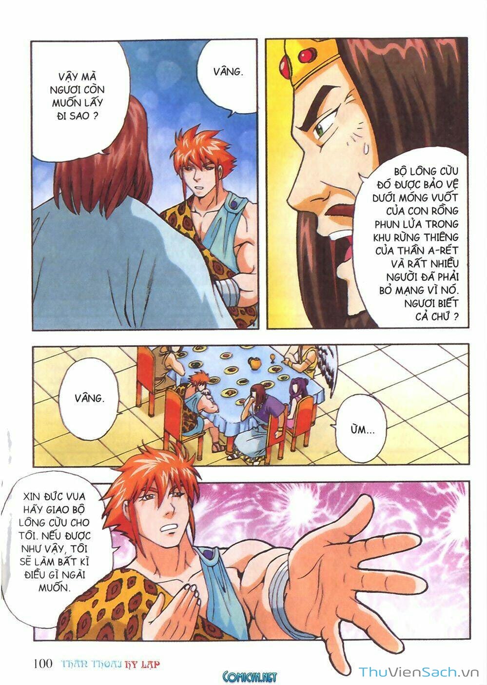 Truyện Tranh Thần Thoại Hy Lạp - Nguồn Gốc Các Vị Thần trang 3