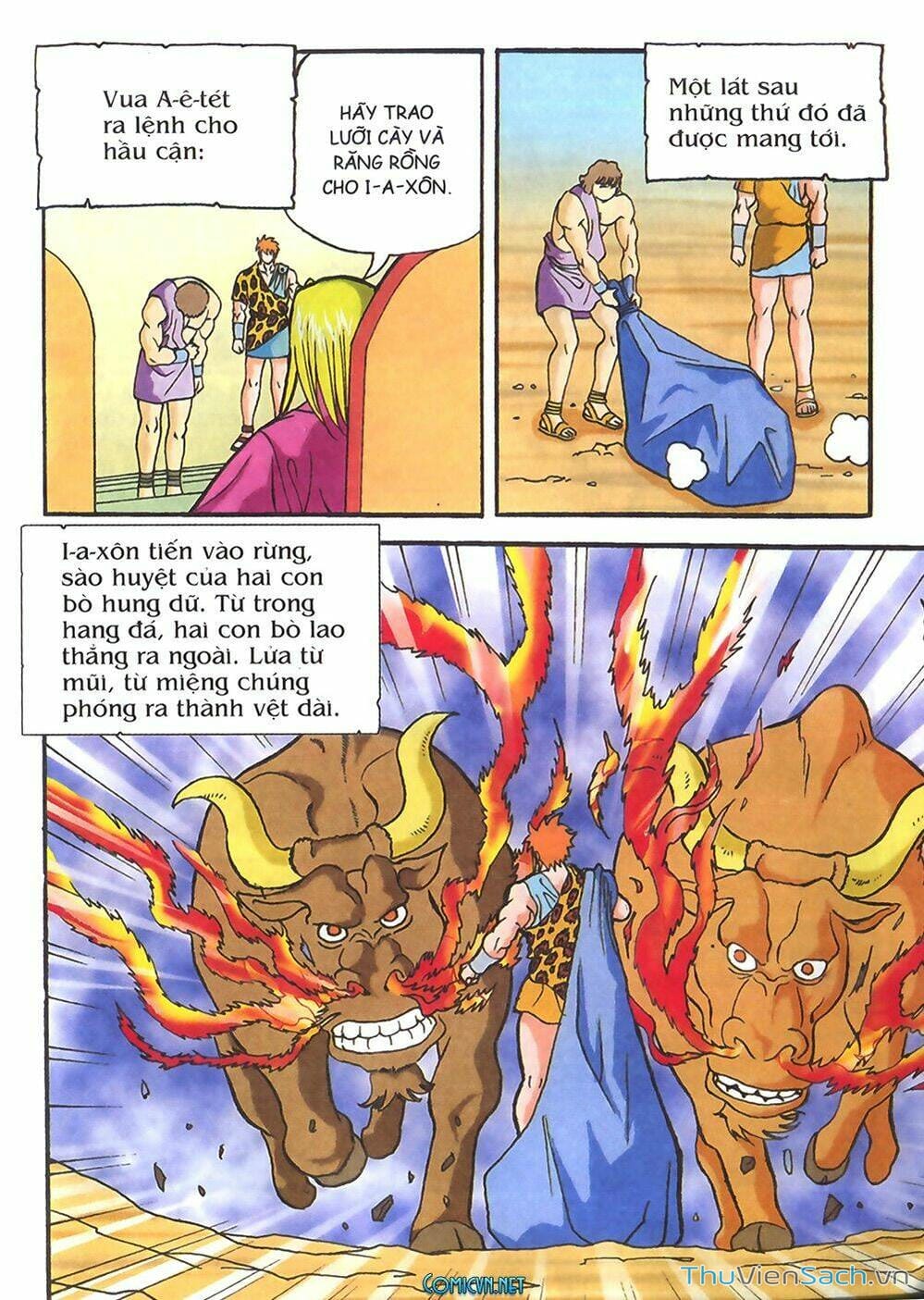 Truyện Tranh Thần Thoại Hy Lạp - Nguồn Gốc Các Vị Thần trang 3