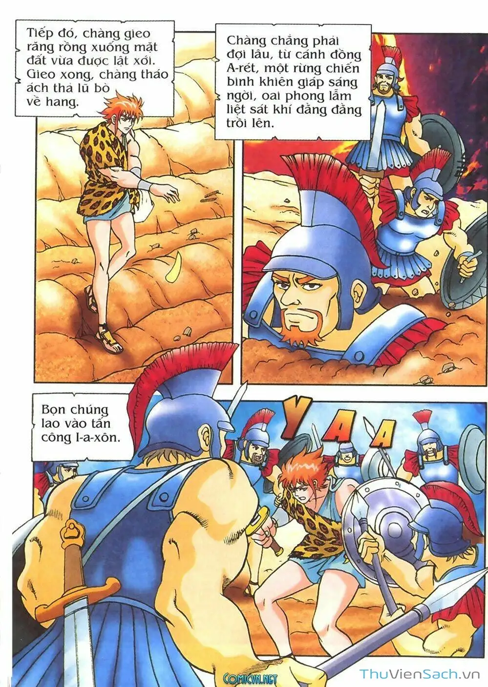 Truyện Tranh Thần Thoại Hy Lạp - Nguồn Gốc Các Vị Thần trang 3