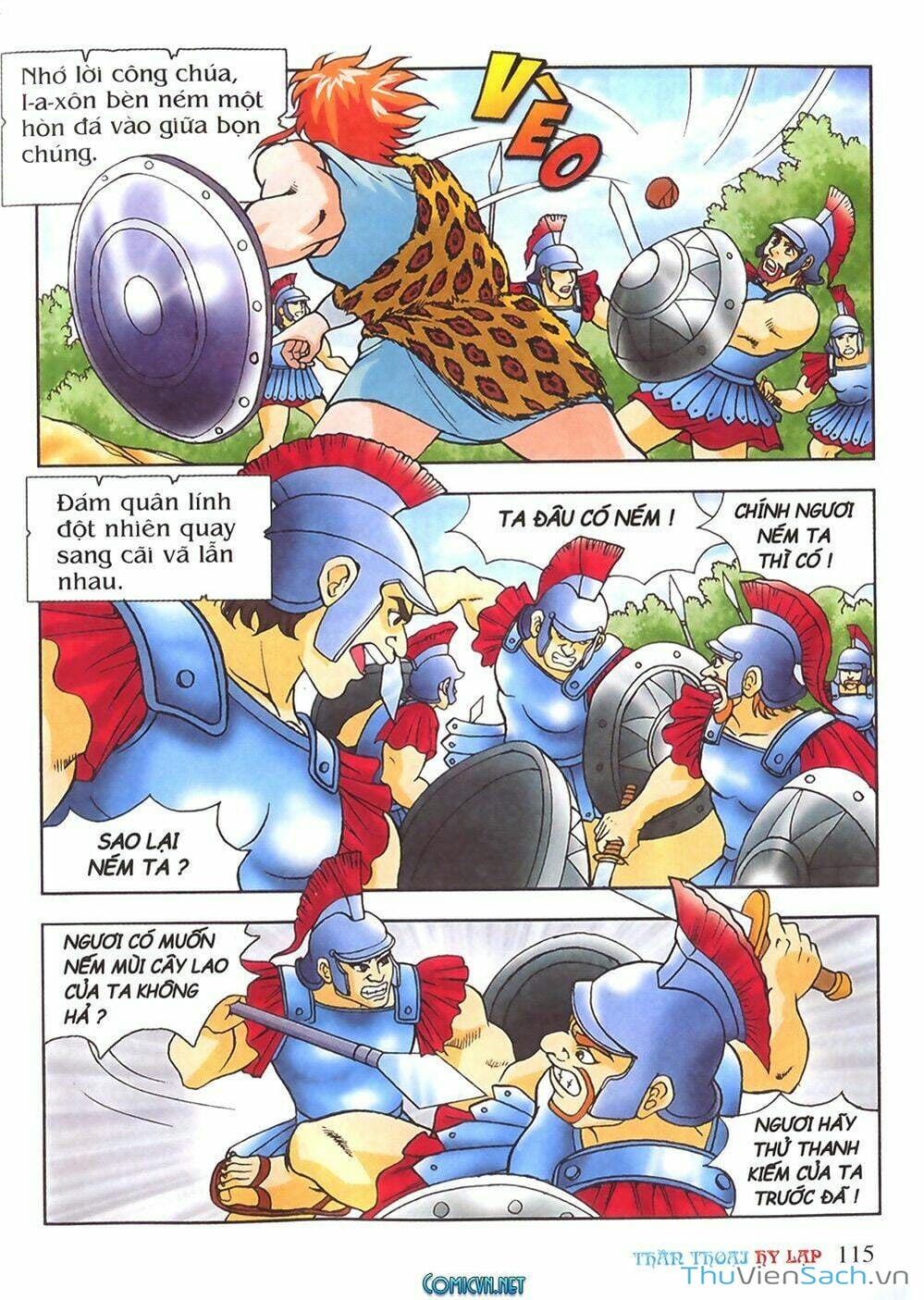 Truyện Tranh Thần Thoại Hy Lạp - Nguồn Gốc Các Vị Thần trang 3