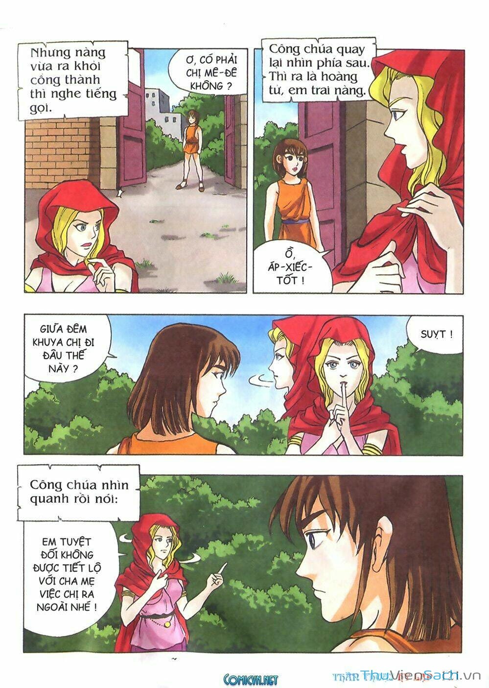 Truyện Tranh Thần Thoại Hy Lạp - Nguồn Gốc Các Vị Thần trang 3