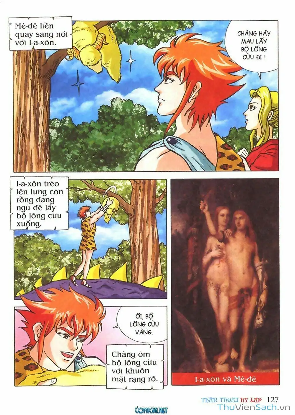Truyện Tranh Thần Thoại Hy Lạp - Nguồn Gốc Các Vị Thần trang 3
