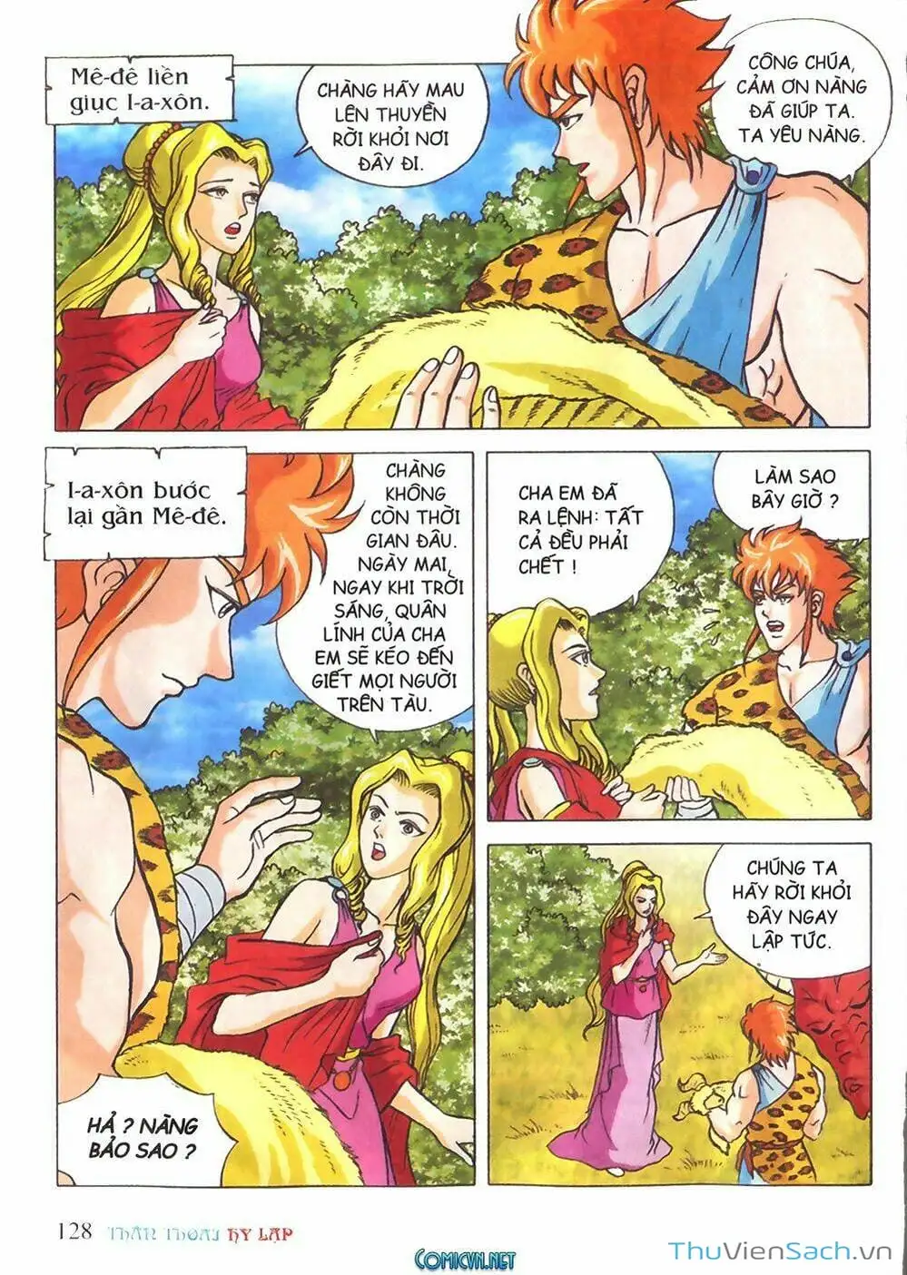 Truyện Tranh Thần Thoại Hy Lạp - Nguồn Gốc Các Vị Thần trang 3