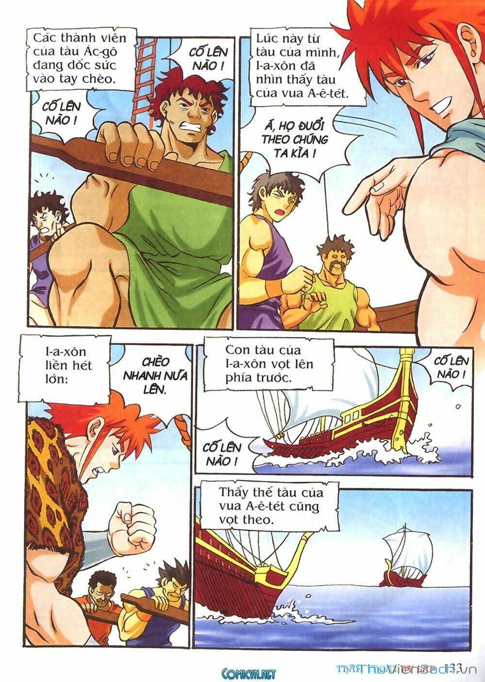 Truyện Tranh Thần Thoại Hy Lạp - Nguồn Gốc Các Vị Thần trang 3