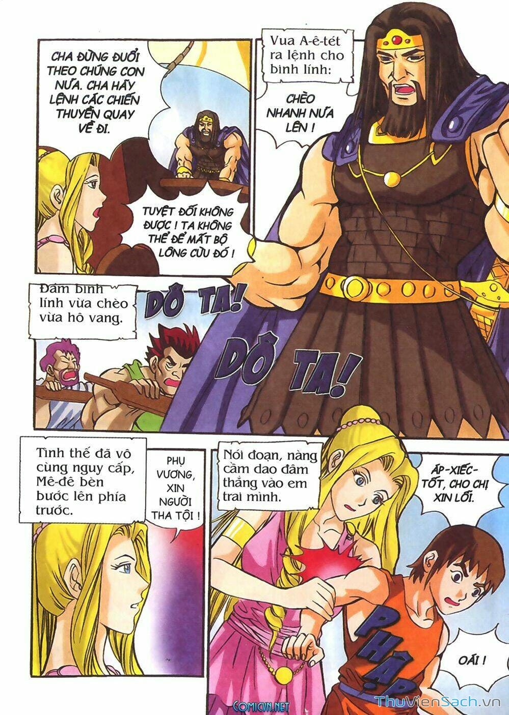 Truyện Tranh Thần Thoại Hy Lạp - Nguồn Gốc Các Vị Thần trang 3