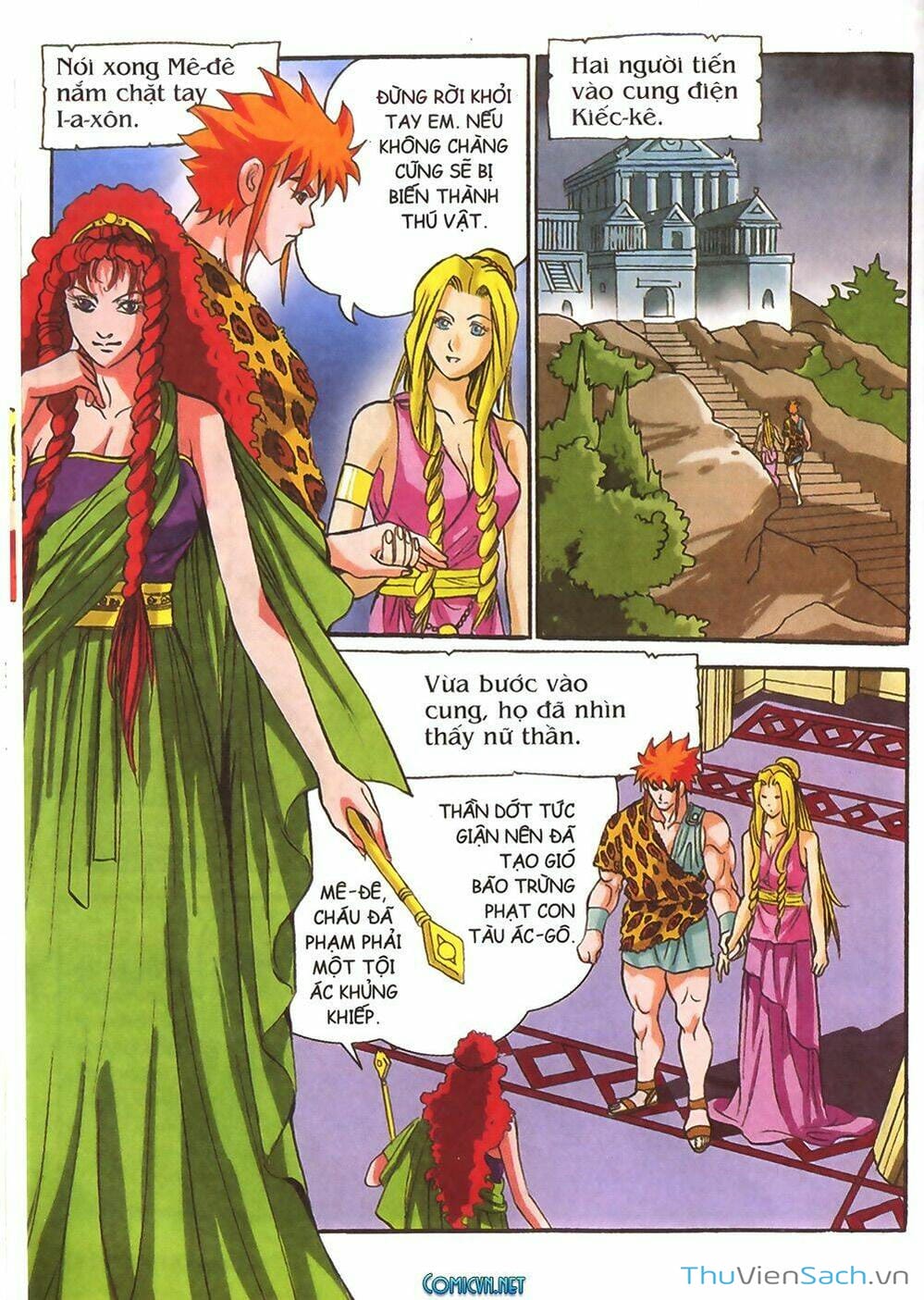 Truyện Tranh Thần Thoại Hy Lạp - Nguồn Gốc Các Vị Thần trang 3